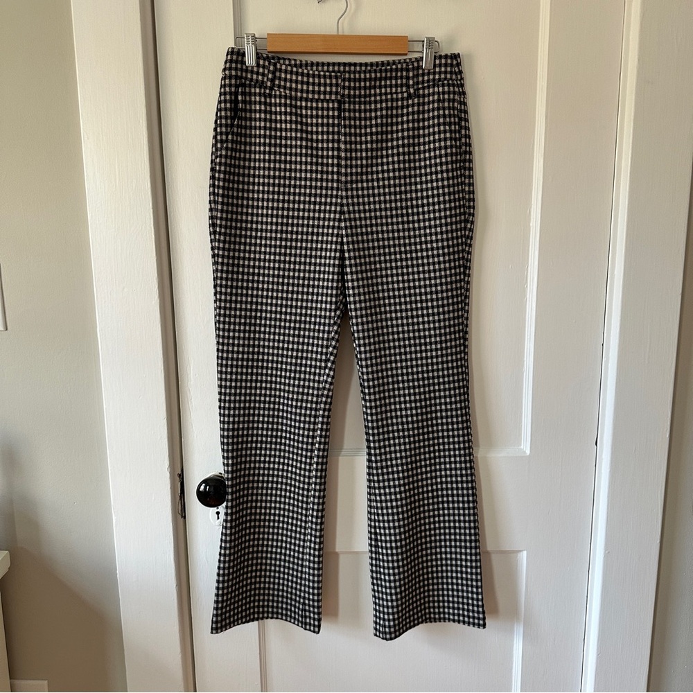 Nice Thick Women’s Work Pants Size M Plaid
